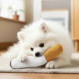 Funny Pet Toys Cigar Big Smoke Plush Squeak Dog Chew Toy Interactive Chew Resistant Fake Cigarette Design for Interactive Play