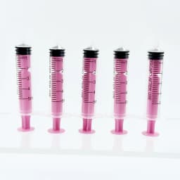 5/6Pcs 5ml Colorful Syringes with Lids for Glue, Liquid Dispensing and Measuring, Pet Food Feeding, Ink Refills, Etc., Yellow, B