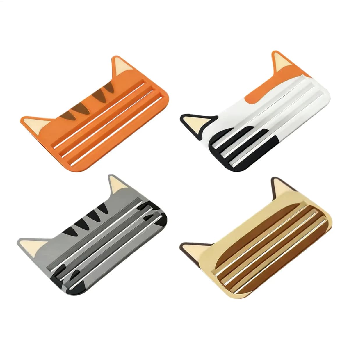 Cat Food Pouch Squeezer Reusable Kitten Treats Extruder Cat Bar Treats Scraper for Kitten Yard Park Walking Home Indoor Outdoor