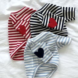2026 Black Striped Pattern Love Dog Clothes Summer Teddy Vest Bichon Casual T-shirt Fashionable Puppy Base Shirt