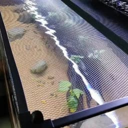 Durable Magnetic Fish Tank Lid Cover DIY Easy Installation Aquarium Anti-jump Net Fish Tank Top Protective Cover Aquarium