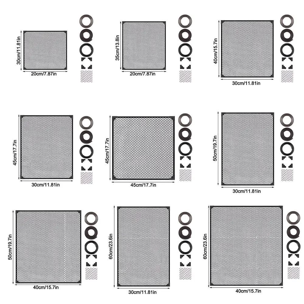 Durable Magnetic Fish Tank Lid Cover DIY Easy Installation Aquarium Anti-jump Net Fish Tank Top Protective Cover Aquarium