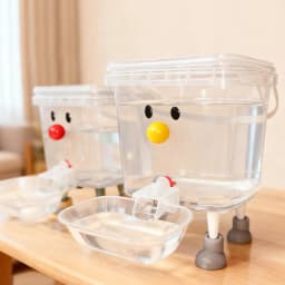 Automatic Smile Face Pet Water Dispenser,Cartoon Fountain Design,Multifunctional Bowl For Cat Dog Puppy Home Living Room Feeding