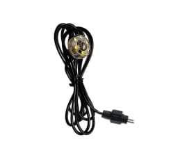 2-Pin 12V Underwater LED Light Ring for Fountain Fish Pond Water Garden 6-LED Replacement Lighting Adapter