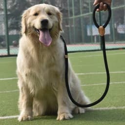 Heavy Duty Dog Leash Slip Rope Lead Adjustable Braided Loop Collar Training Leash for Small to Medium Dogs