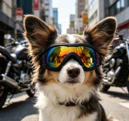 XS Maltese, Chihuahua, Yorkshire Terrier Essential Pet Sunglasses, Sunscreen and Shading Cat Photo Glasses, Stylish and Unbreaka