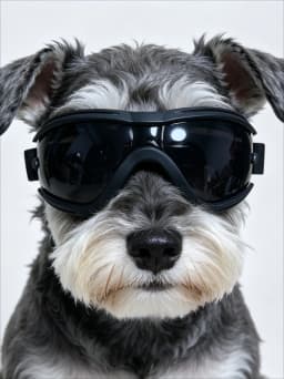 XS Maltese, Chihuahua, Yorkshire Terrier Essential Pet Sunglasses, Sunscreen and Shading Cat Photo Glasses, Stylish and Unbreaka