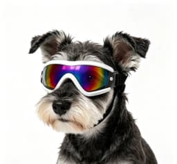 XS Maltese, Chihuahua, Yorkshire Terrier Essential Pet Sunglasses, Sunscreen and Shading Cat Photo Glasses, Stylish and Unbreaka
