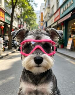 XS Maltese, Chihuahua, Yorkshire Terrier Essential Pet Sunglasses, Sunscreen and Shading Cat Photo Glasses, Stylish and Unbreaka