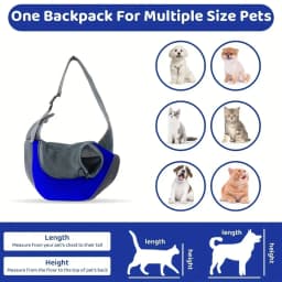 1Pc Dog Outdoor Backpack Breathable Mesh Crossbody Bag Puppy Cat Travel Hiking Camping Outdoor Pet Carrier