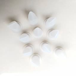 10 pieces 30 x 17 x 43mm Silicone Duckbill Valve One-way Check Valve for Liquid and Gas Backflow Prevent