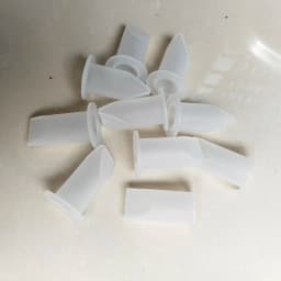 10 pieces 30 x 17 x 43mm Silicone Duckbill Valve One-way Check Valve for Liquid and Gas Backflow Prevent