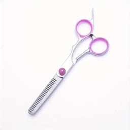 5Pcs Professional Dog Grooming Scissors Set Stainless Steel Pet Curved Thinning Shears Kit with Comb Case for Pet Hair Cutting