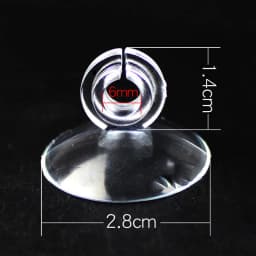 10/20PCS Suction Cups for Aquarium Rubber Aquarium Fish Tank Suction Cup Holders for Air Hose Tube Oxygen Pump Strong Sucker