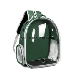 Portable Cat Backpack for Outdoors Breathable Pet Carrier Double Shoulder Dog And Cat Bookbag Space Design Cat Supplies