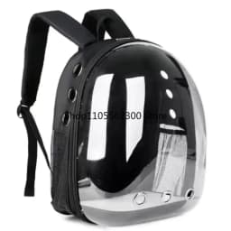 Portable Cat Backpack for Outdoors Breathable Pet Carrier Double Shoulder Dog And Cat Bookbag Space Design Cat Supplies