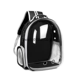 Portable Cat Backpack for Outdoors Breathable Pet Carrier Double Shoulder Dog And Cat Bookbag Space Design Cat Supplies