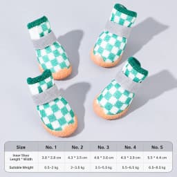 All Season Breathable Mesh Dog Shoes Anti-Slip Pet Boots Paw Protector Waterproof Sole Adjustable Strap Small Puppy Yorkie