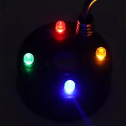 1PC 5V USB Mist Maker Fogger Nebulizer Water Fountain Fish Tank Pond Atomizer Head With 4 LED Colorful Lights
