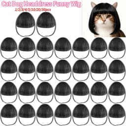 Cat Wig Accessories Dog Headdress Funny Costume Puppy Cosplay Dress Up Funny Pet Wig Cosplay Costume for Cats Dogs 2026 New