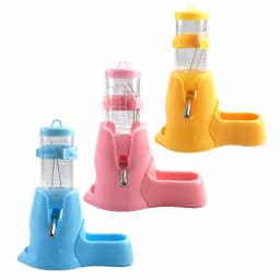 Steady Plastic Hamster Water Feeder 80ML Capacity Detachable Hamster Automatic Water Dispenser Hamster Drinker Rat