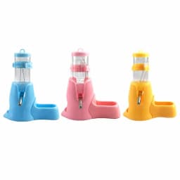 Steady Plastic Hamster Water Feeder 80ML Capacity Detachable Hamster Automatic Water Dispenser Hamster Drinker Rat
