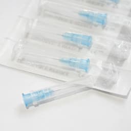 100 Pieces of 25G, 27G, 29G, 30G, 31G, 32G, 33G, 34G Painless Ultra-Fine Veterinary Pet Beauty Needles Disposable Injection Punc