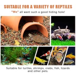 Practical Decorative Ceramic Fish Spawning Cave Breathable Red Shrimp Hideout for Aquarium Breeding & Decor