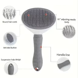 New Pet Dog Brush Cat Comb Self Cleaning Pet Hair Remover Brush For Dogs Cats Grooming Tools Pets Dematting Comb Dogs Accessory