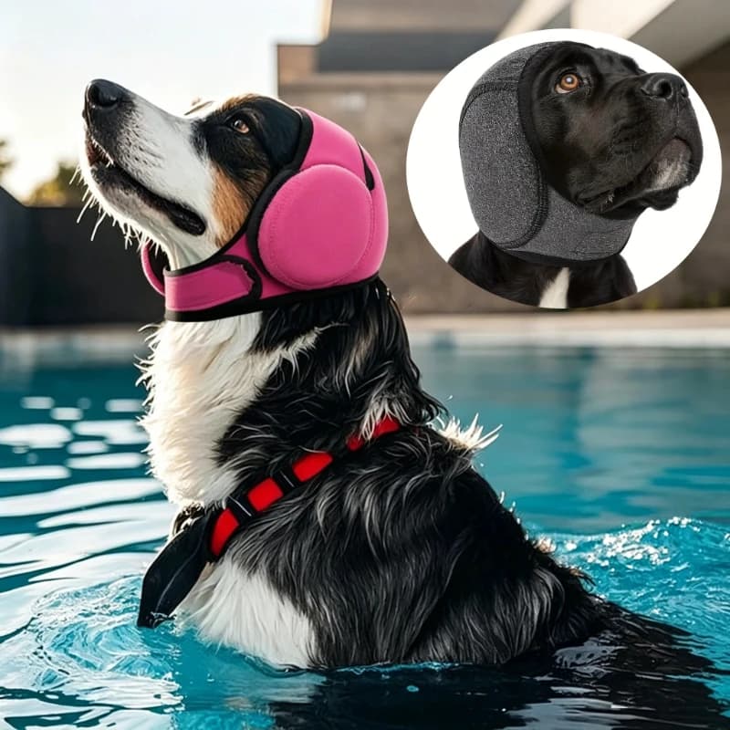 Hearing Protection Dog Calming Earmuff Noise Reduction Waterproof Dog Soothing Headcover Shock Proof Dog Earmuffs Dog Supplies