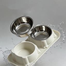 Anti-Ant Pet Bowl Anti-Spill Anti-Tip Non-Slip Feeding Water Bowl for Cat Dog Food Drinking Basin Pet Supplies