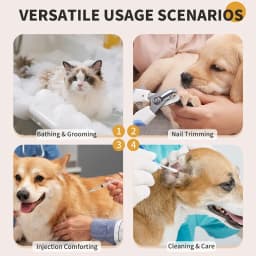 Pet Bathing Stand, Anti-Scratch Dog Cat Grooming Hammock, Small Pet Nail Clipping Holder Restraint Station for Dog Cat Bath