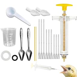 Hanging Bird Feeder Outdoor Garden Wild Bird Food Holder Plastic Bird Feeding Spoon with Hook Easy Clean for Yard Balcony Patio
