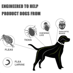 Silicone Anti-mosquitoes Adjustable Flea And Tick Collar Cats Insect Prevention Dogs Collar