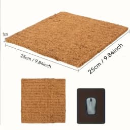 5/10pcs Chicken Coop Chick Bird Rabbit Mat Nesting Liner Coconut Fiber Mat Nest Box Plant Warmth Pad Poultry Reptile Supplies