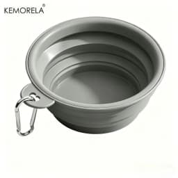 Foldable Pet Bowl Dog Drinking Bowl Thickened Foldable Pet Bowl Thickened Portable Pet Tableware Dog Travel Bowl
