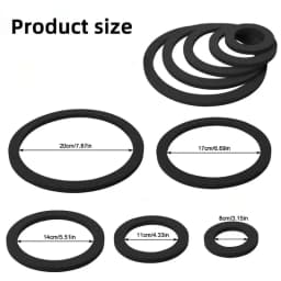 Aquarium Floating Plant Ring, Foam Duckweed Water Grass Barrier Circle, Fish Tank Floating Isolation Ring for Aquascape Decor