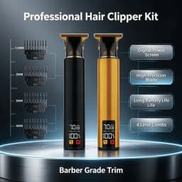 2026 Hot T9 Electric Haircutting Machine Cordless Hair Cutting Shears Professional Men's Shaving Tools Men's Haircutting Shears