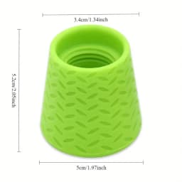 Portable Pet Shower Head - Adjustable Silicone Bath Sprayer for Dogs and Cats, Gentle Water Flow for Outdoor & Indoor Pet