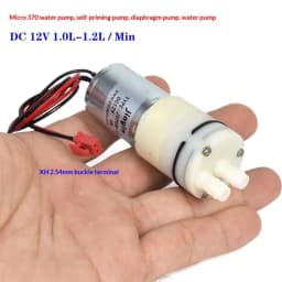 @1PC Micro Self-priming Suction Water Pump DC 3.7V 5V Small Mini 370 Motor Diaphragm Pump DIY Dispenser Tea Table Garden Pumping