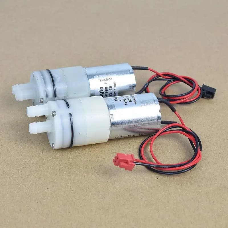 @1PC Micro Self-priming Suction Water Pump DC 3.7V 5V Small Mini 370 Motor Diaphragm Pump DIY Dispenser Tea Table Garden Pumping