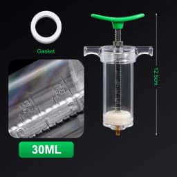 Injector 10/20/30/50/100ML Plastic Steel Animal Syringe Sheep Cow Cattle Pasture Farm Veterinary Equipment Animal Husbandry Tool