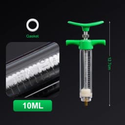 Injector 10/20/30/50/100ML Plastic Steel Animal Syringe Sheep Cow Cattle Pasture Farm Veterinary Equipment Animal Husbandry Tool