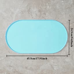 High Quality Silicone Pet Food Mat Waterproof Raised Edges Dog Food Mat BPA-Free Easy Clean Cat Feeding Mat Pet Supplies
