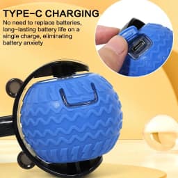 Automatic Rotating Smart Cat Teasing Ball LED Interactive Obstacle Avoidance Electric Pet Play Toy