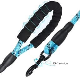 1.5/2/3M Pet Reflective Leash Nylon Round Leash Explosionproof Punch Leash Dog Walking Round Leash Without Strangulation