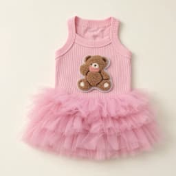 1PC Princess Dog Skirt Sleeveless Puffy Cute Pet Half Skirt Comfortable for Small Dogs Cats