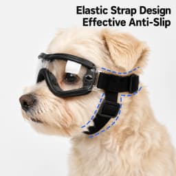 These Pet Dog Sunglasses Can Block Ultraviolet Rays, and the Dog Goggles Are Windproof and Dustproof.