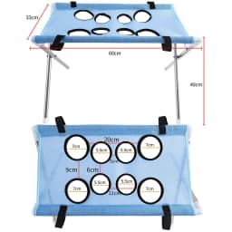 Pet Dog Bath Holder Grooming Hammock Stand Foldable Super Strong Fixation Anti Scratch Anti Bite Bathing Nail Trimming Chair