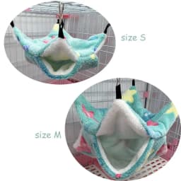 Ferret Rat Warm Hanging Pet Sleeping Bag Pet Hammock Hamster Cage Squirrel Beds